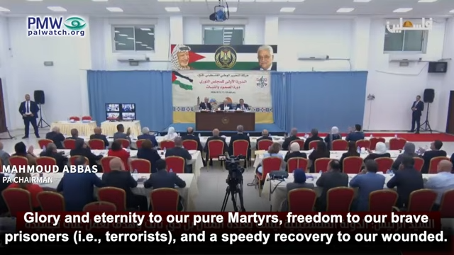 Abbas glorifying terrorists on PA TV