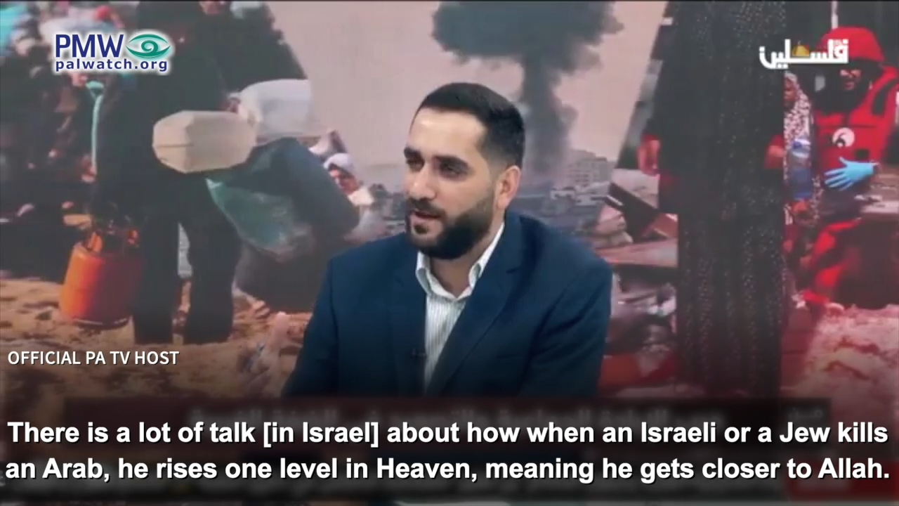 PA TV host using religion to libel Israel
